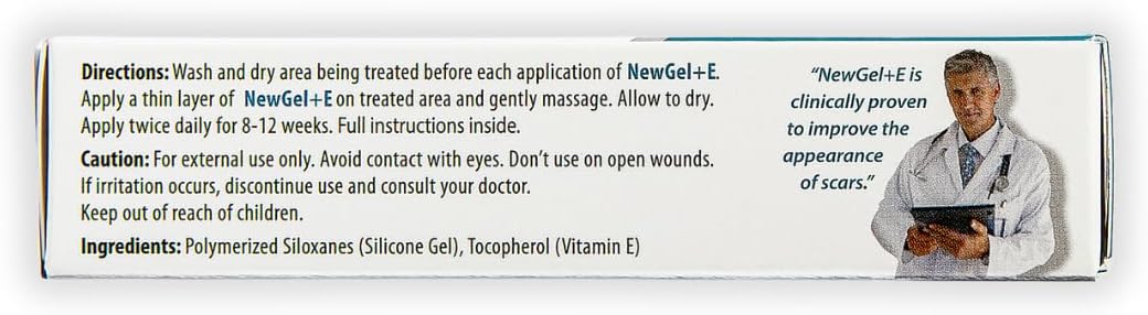 NewGel+E Advanced Silicone Gel for Scars - 15 Grams